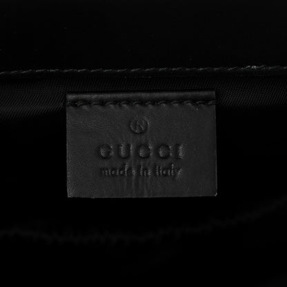 Gucci GG Supreme Monogram Web Messenger Diaper Bag Black Grey 7 of 11