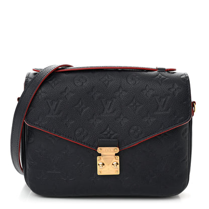 Louis Vuitton Empreinte Pochette Metis Marine Rouge 1 of 11