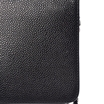 Chanel Caviar Timeless CC Wallet On Chain WOC Black 13 of 14
