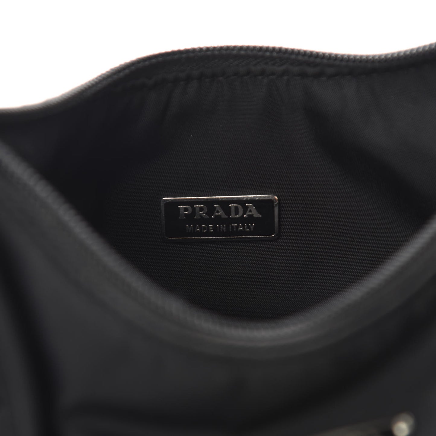 Tessuto Nylon Sport Shoulder Bag Black