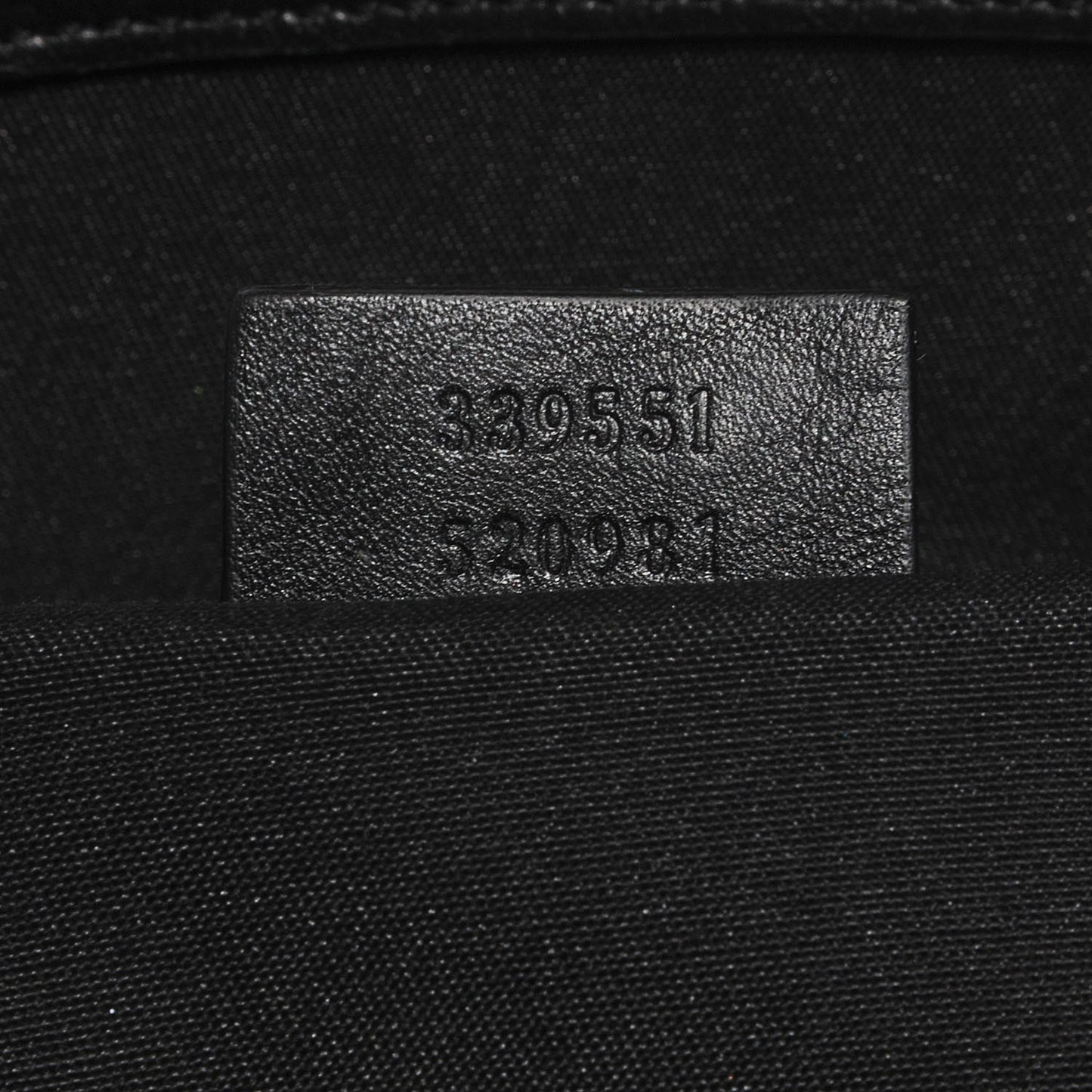 Guccissima Large GG Charm Convertible Dome Satchel Black