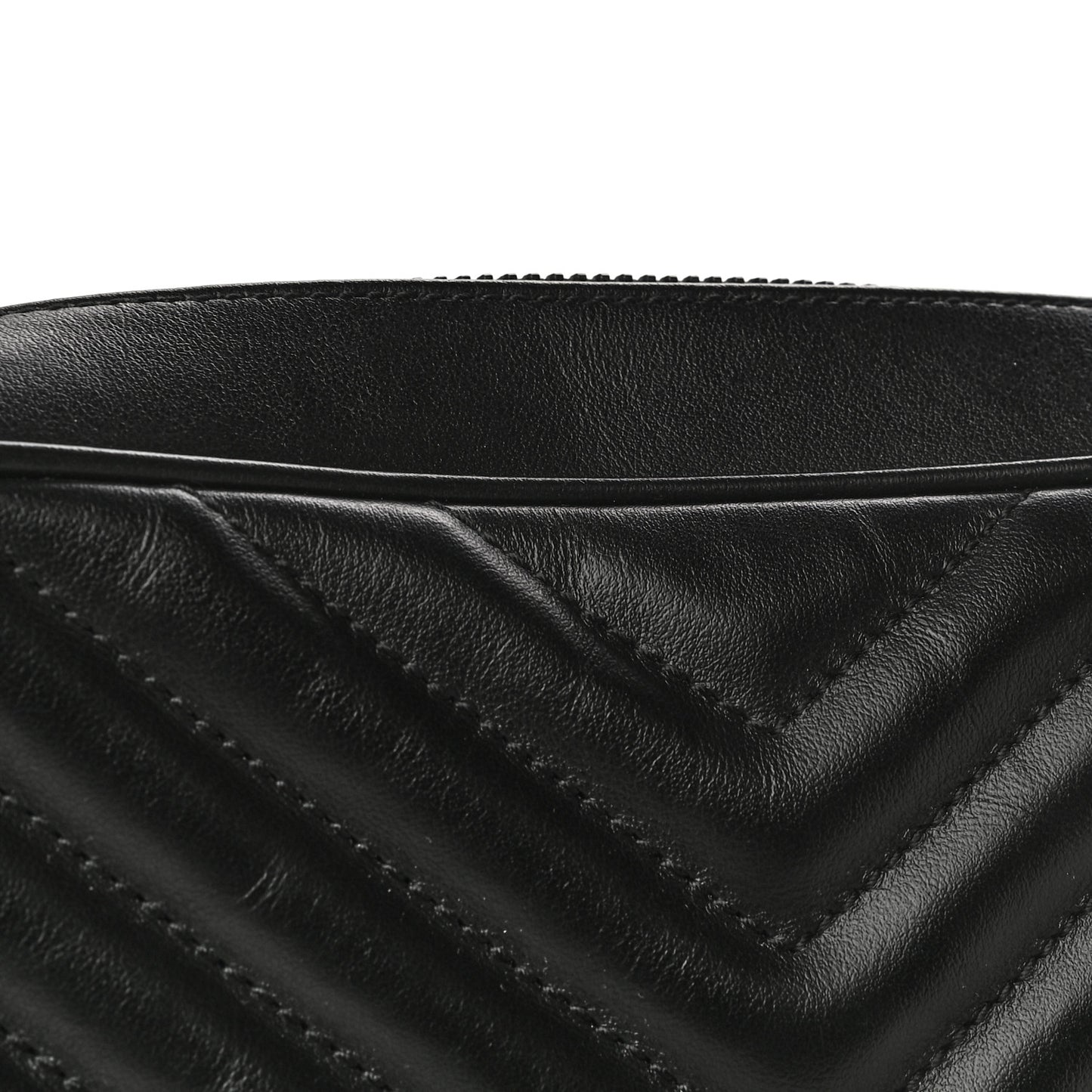 Calfskin Matelasse Monogram Lou Camera Bag Black