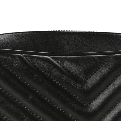 Saint Laurent Calfskin Matelasse Monogram Lou Camera Bag Black 11 of 15
