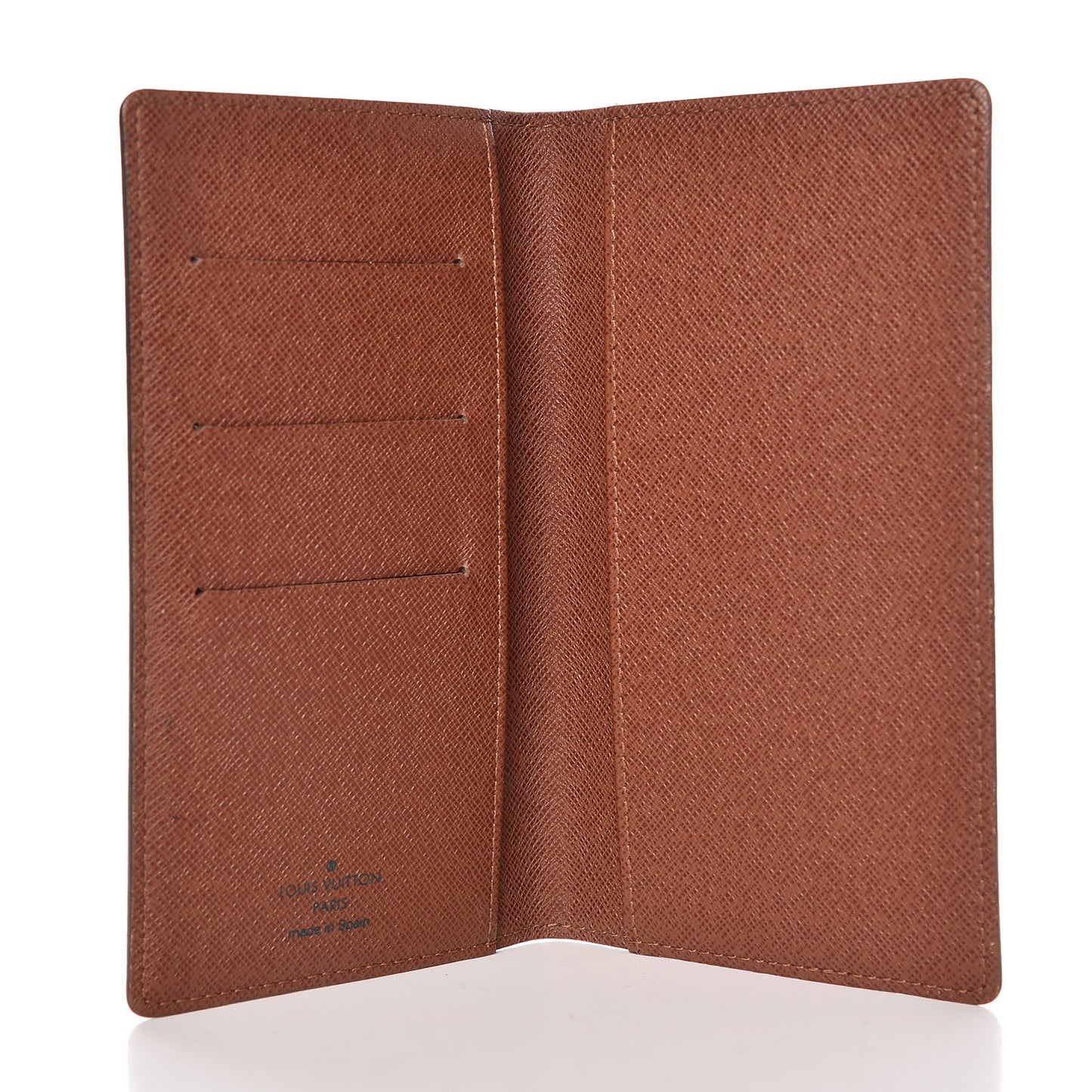Monogram Checkbook Holder Case Wallet