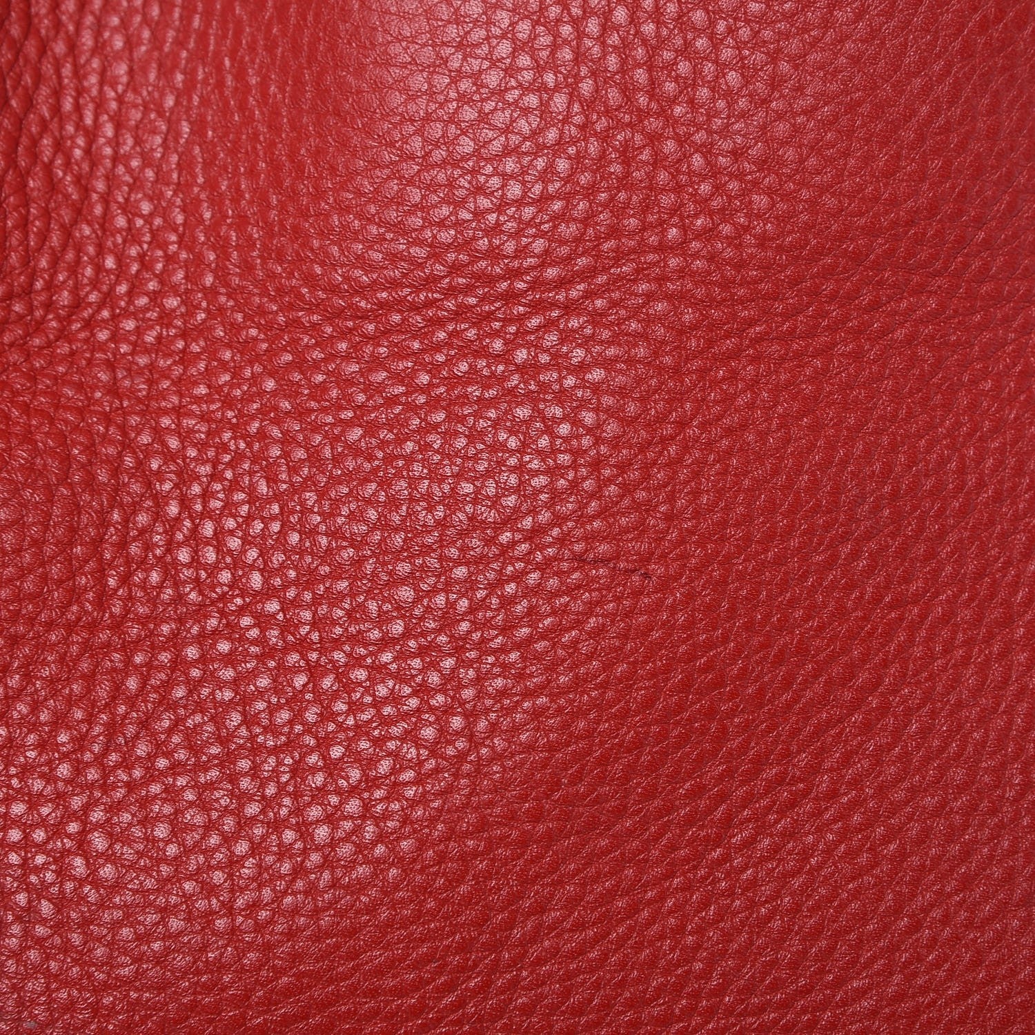 Gucci Pebbled Calfskin Medium Soho Chain Shoulder Bag Tabasco Red 16 of 17