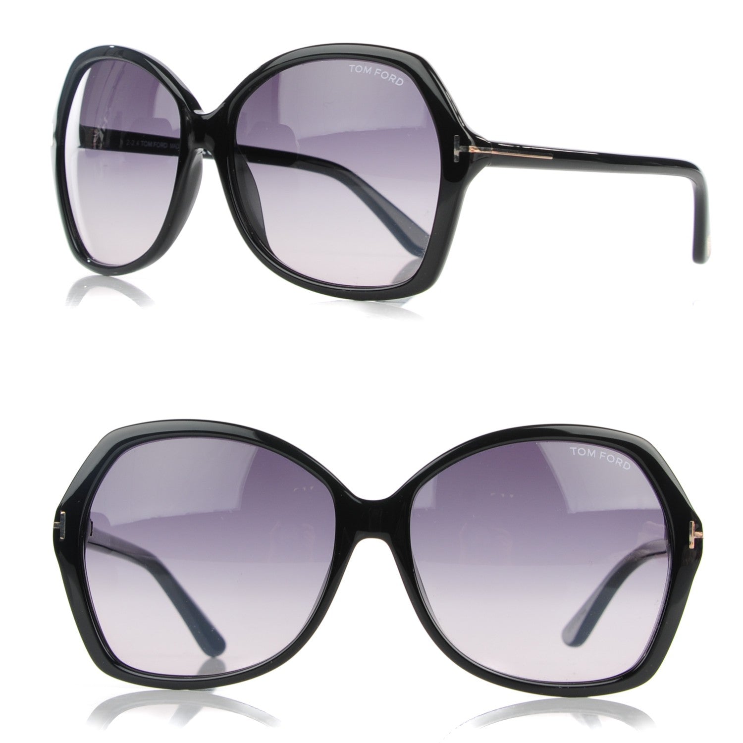 Tom Ford Carola Sunglasses TF328 Black 1 of 7