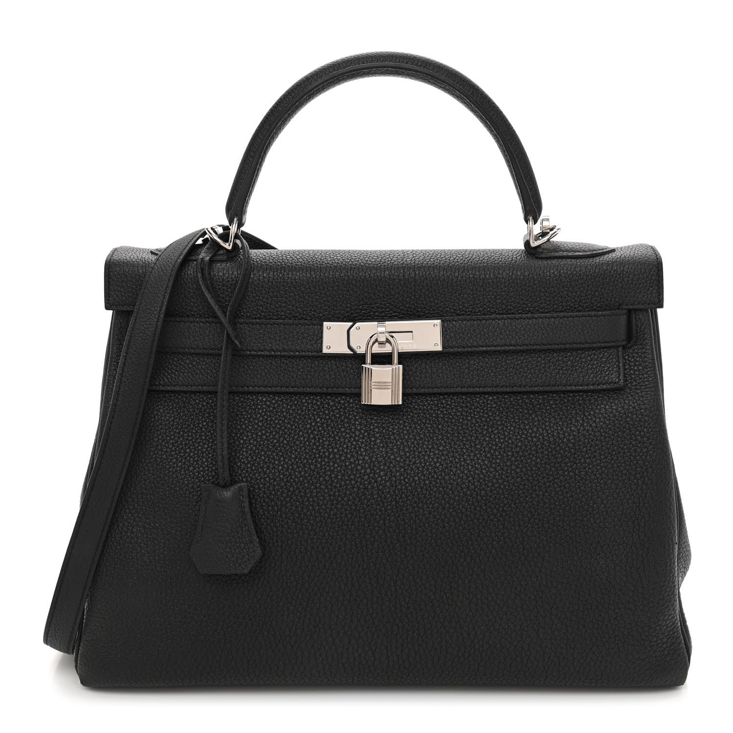 Hermes Togo Kelly Retourne 32 Black 1 of 14