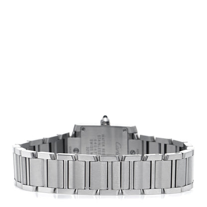 Cartier Stainless Steel 20mm Tank Francaise Quartz Watch 3 of 5
