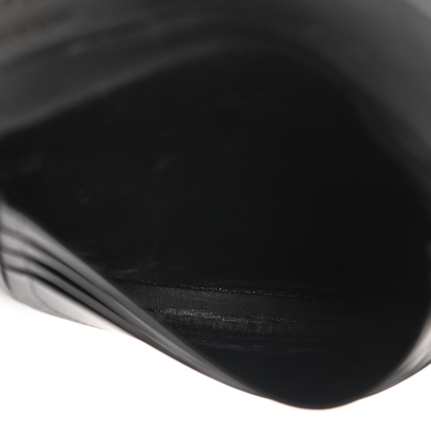 Soft Calfskin Small Heel Bag Black