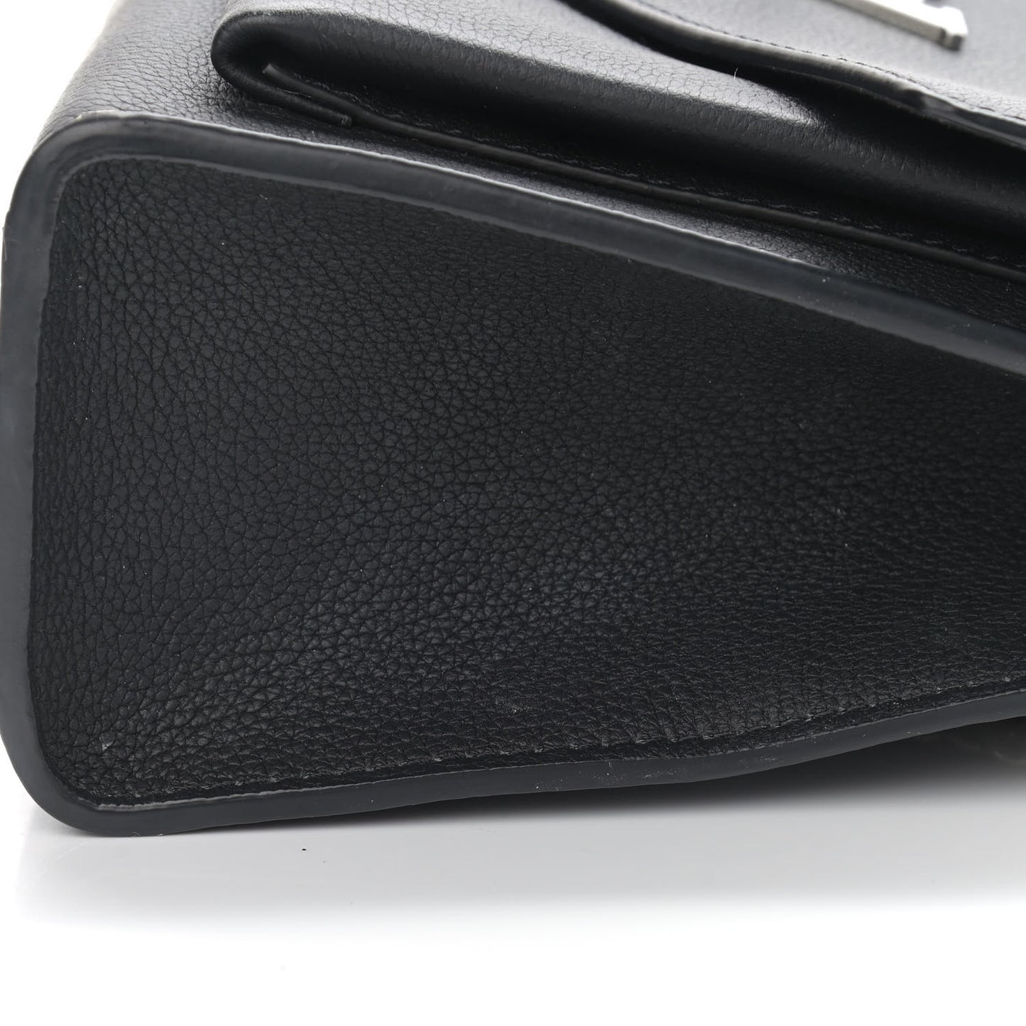 Soft Calfskin Mylockme Chain Bag BB Black