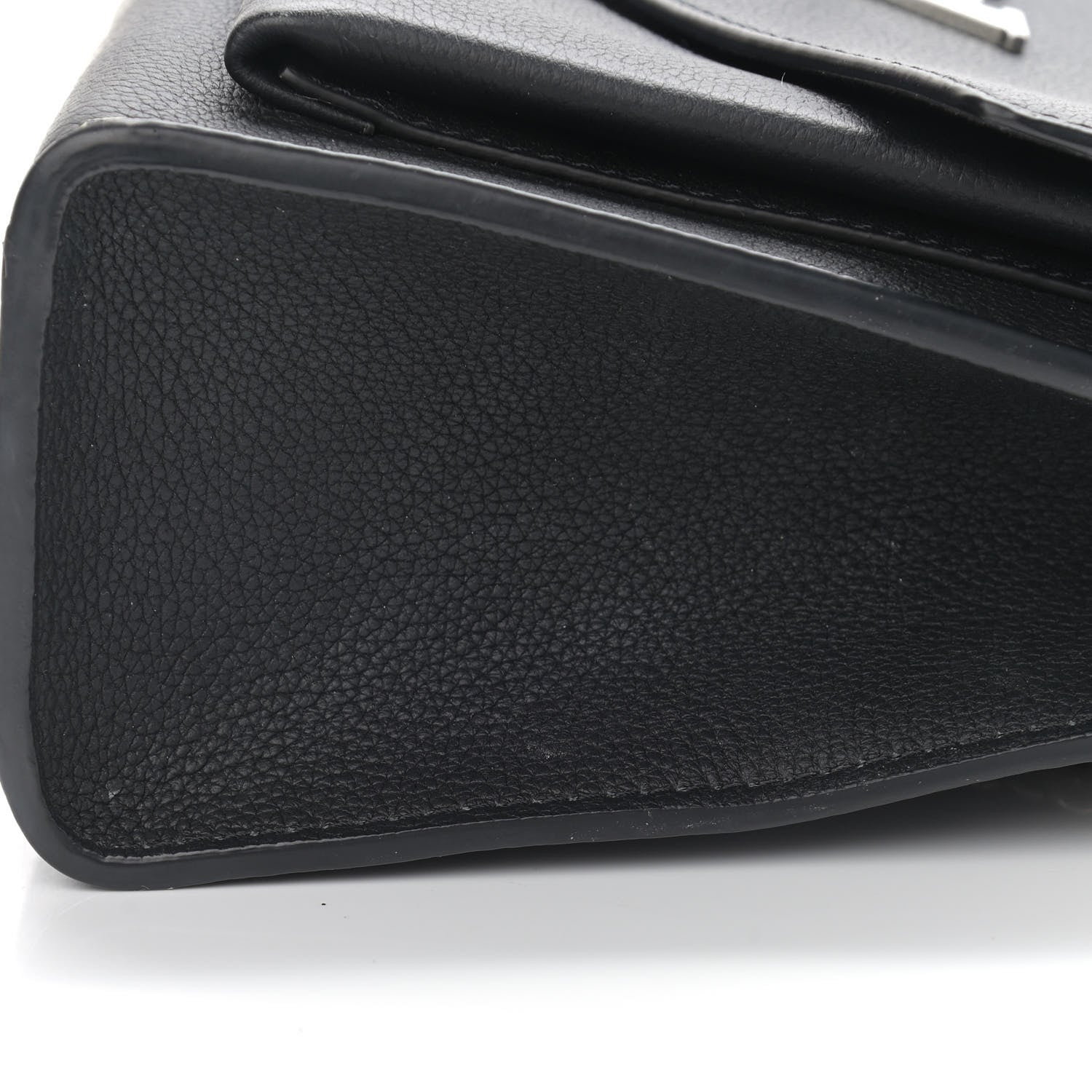 Louis Vuitton Soft Calfskin Mylockme Chain Bag BB Black 14 of 14