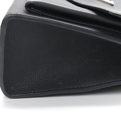 Louis Vuitton Soft Calfskin Mylockme Chain Bag BB Black 14 of 14