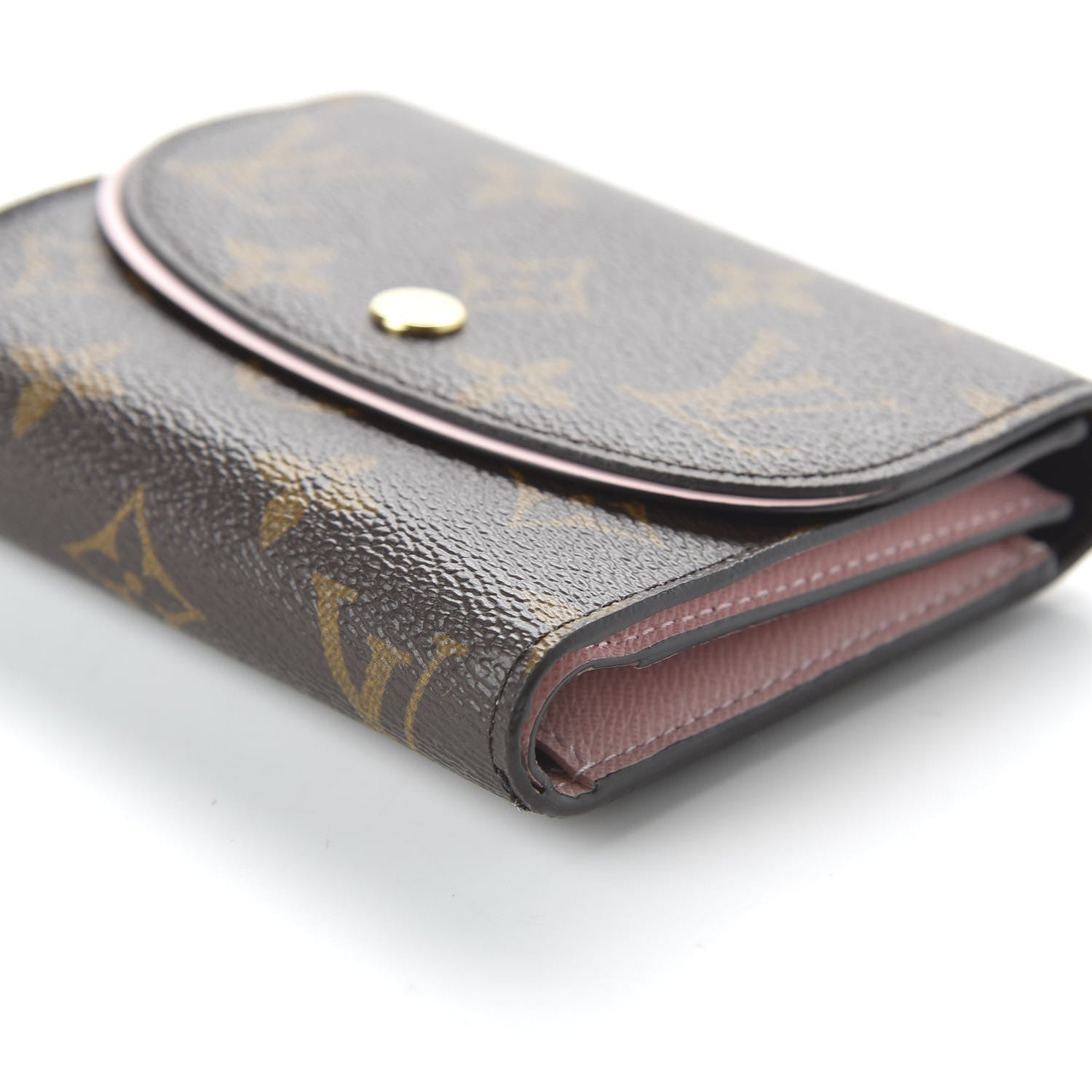 Louis Vuitton Monogram Ariane Compact Wallet Rose Ballerine 7 of 10
