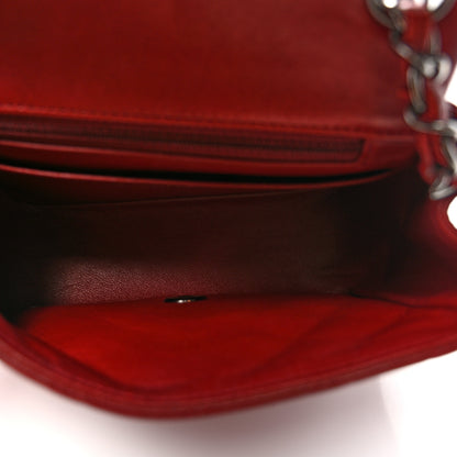 Chanel Lambskin Quilted Mini Square Flap Red 5 of 10