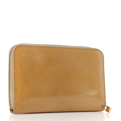 Louis Vuitton Vernis Zippy Compact Wallet Gold 3 of 6