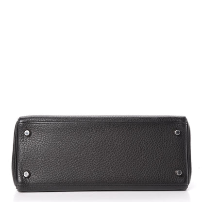 Hermes Taurillon Clemence Kelly Retourne 28 Plomb 6 of 15