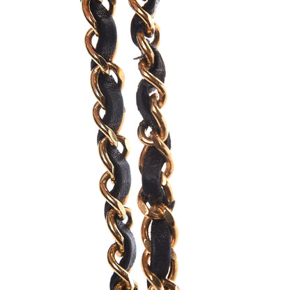 Chanel Lambskin Chain CC Medallion Belt Black Gold 9 of 9