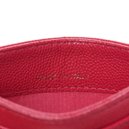 Chanel Caviar Camellia Embossed Card Holder Fuchsia 7 of 12