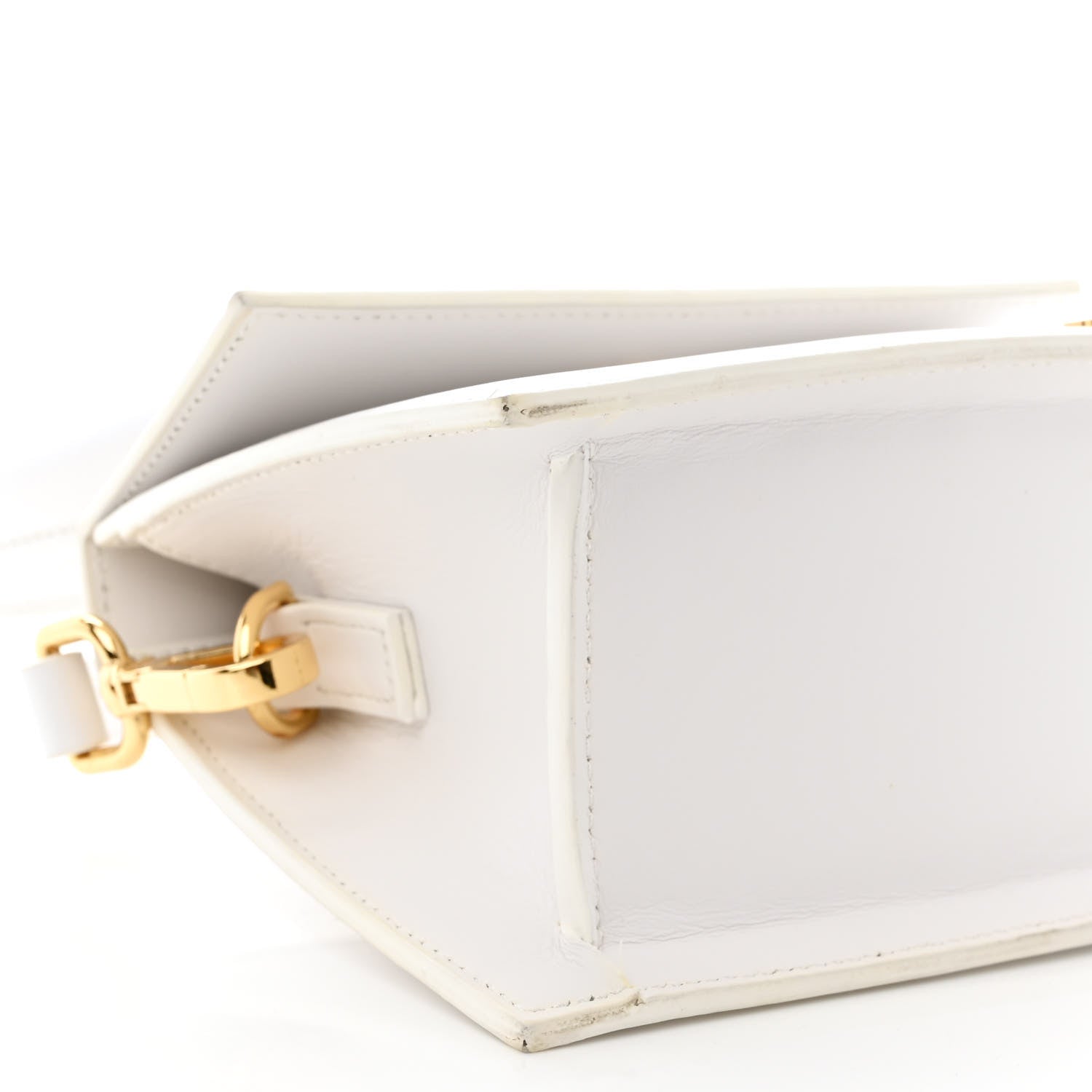 Jacquemus Smooth Calfskin Le Chiquito Moyen White 10 of 11