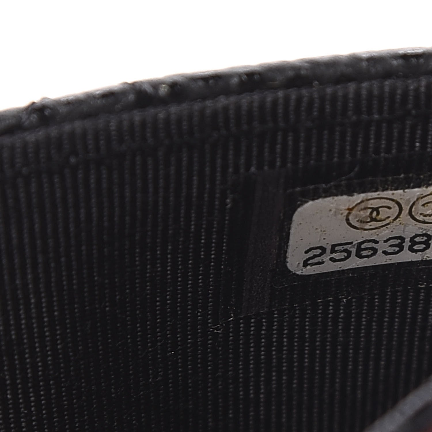 Chanel Caviar Quilted Flap Card Holder Black 8 of 9