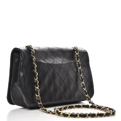 Chanel Lambskin Quilted Small Single Flap Black 15 of 18