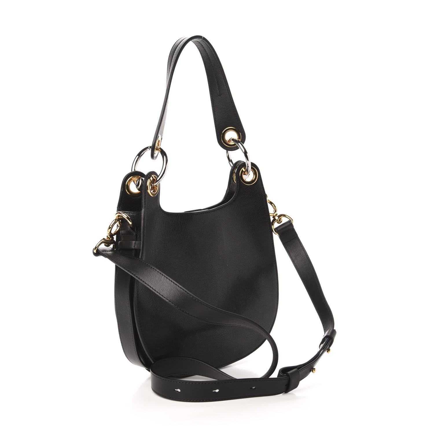 Chloe Calfskin Medium Tess Hobo Black 3 of 9