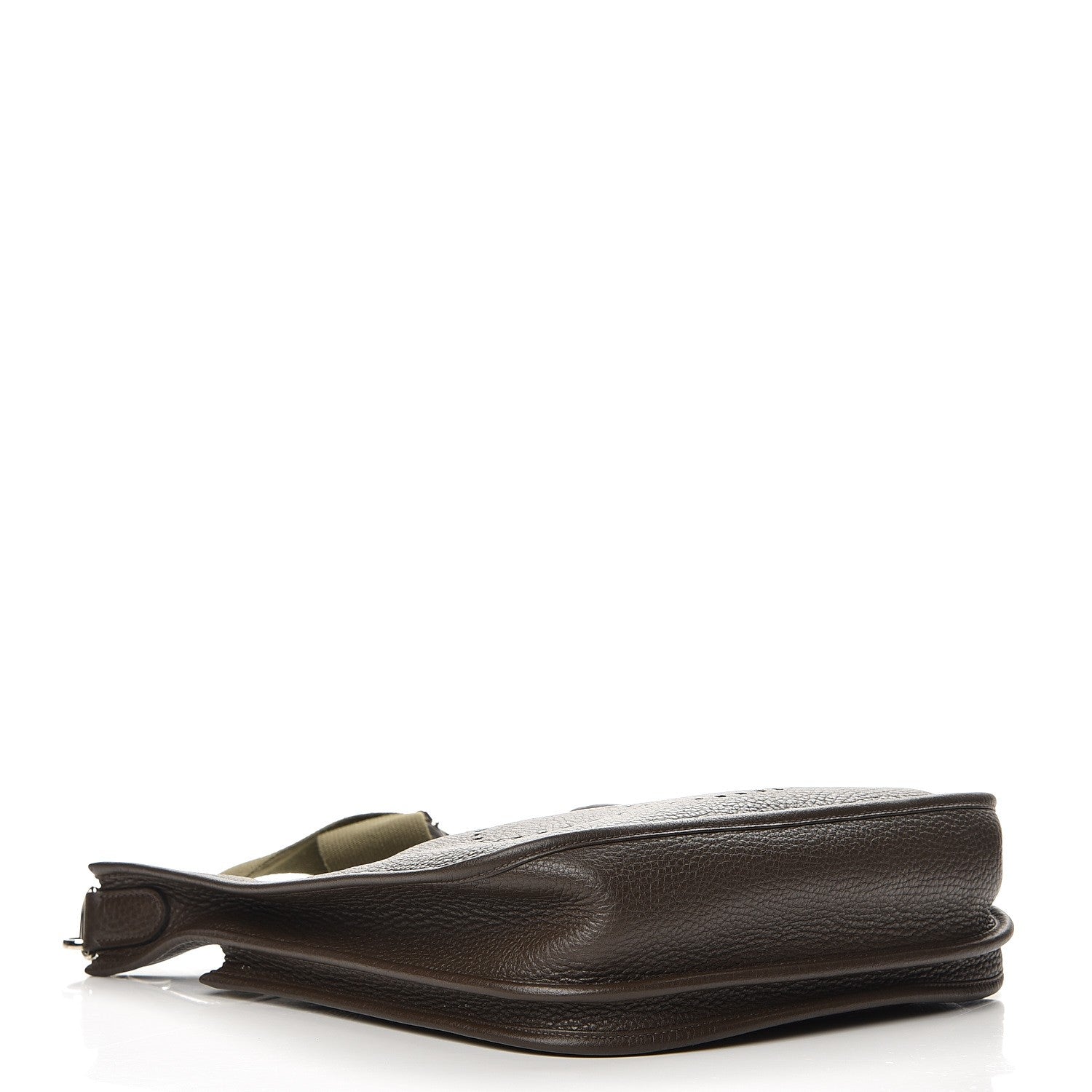 Hermes Taurillon Clemence Evelyne III PM Vert de Gris 4 of 8