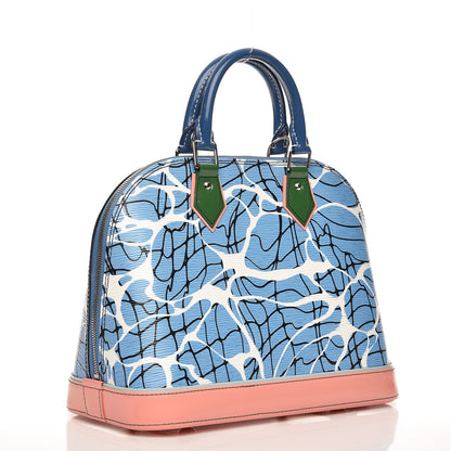 Louis Vuitton Epi Alma PM Aqua 3 of 9