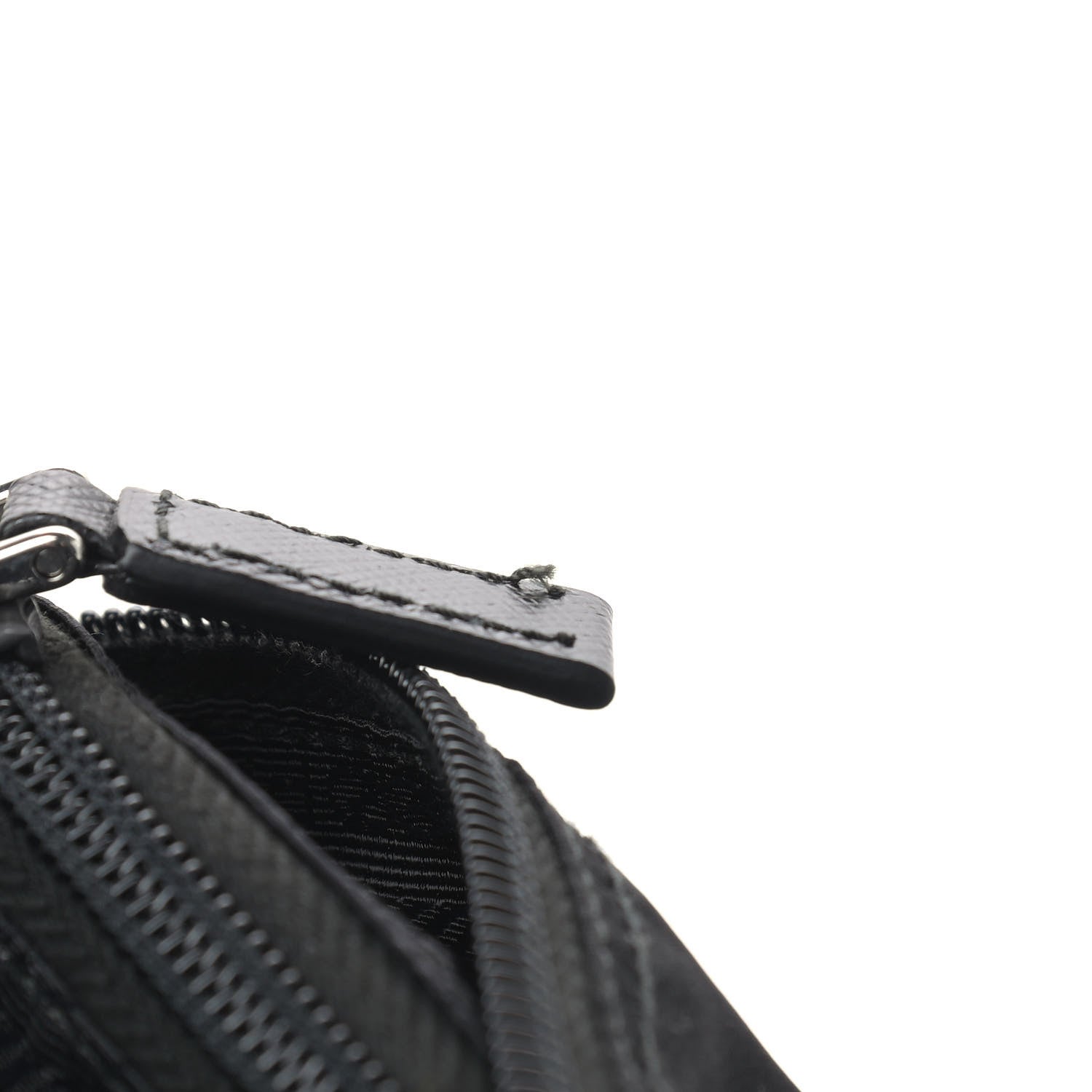 Prada Nylon Vela Messenger Bag Black 13 of 13