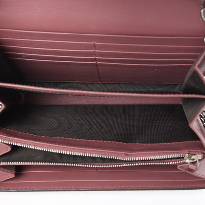 Gucci GG Supreme Monogram Blooms Mini Dionysus Chain Wallet Beige Multicolor Dry Rose 7 of 11