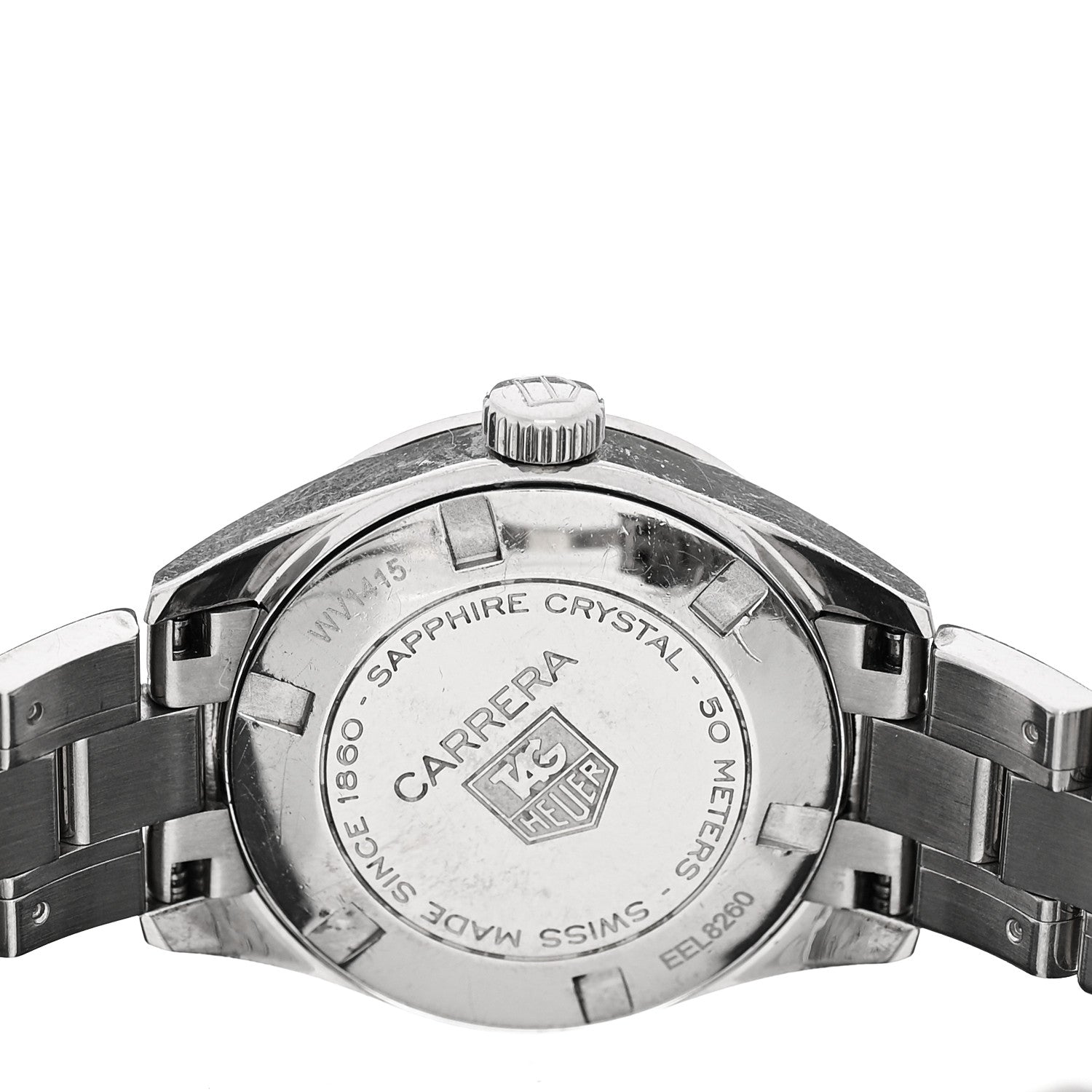 Tag Heuer Stainless Steel Mother of Pearl 28mm Carrera Lady Quartz Watch WV1415 4 of 5