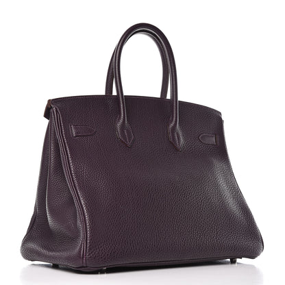 Hermes Togo Birkin 35 Raisin 3 of 19