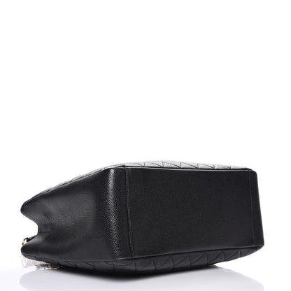 Chanel Caviar Quilted Grand Shopping Tote GST Black 4 of 7