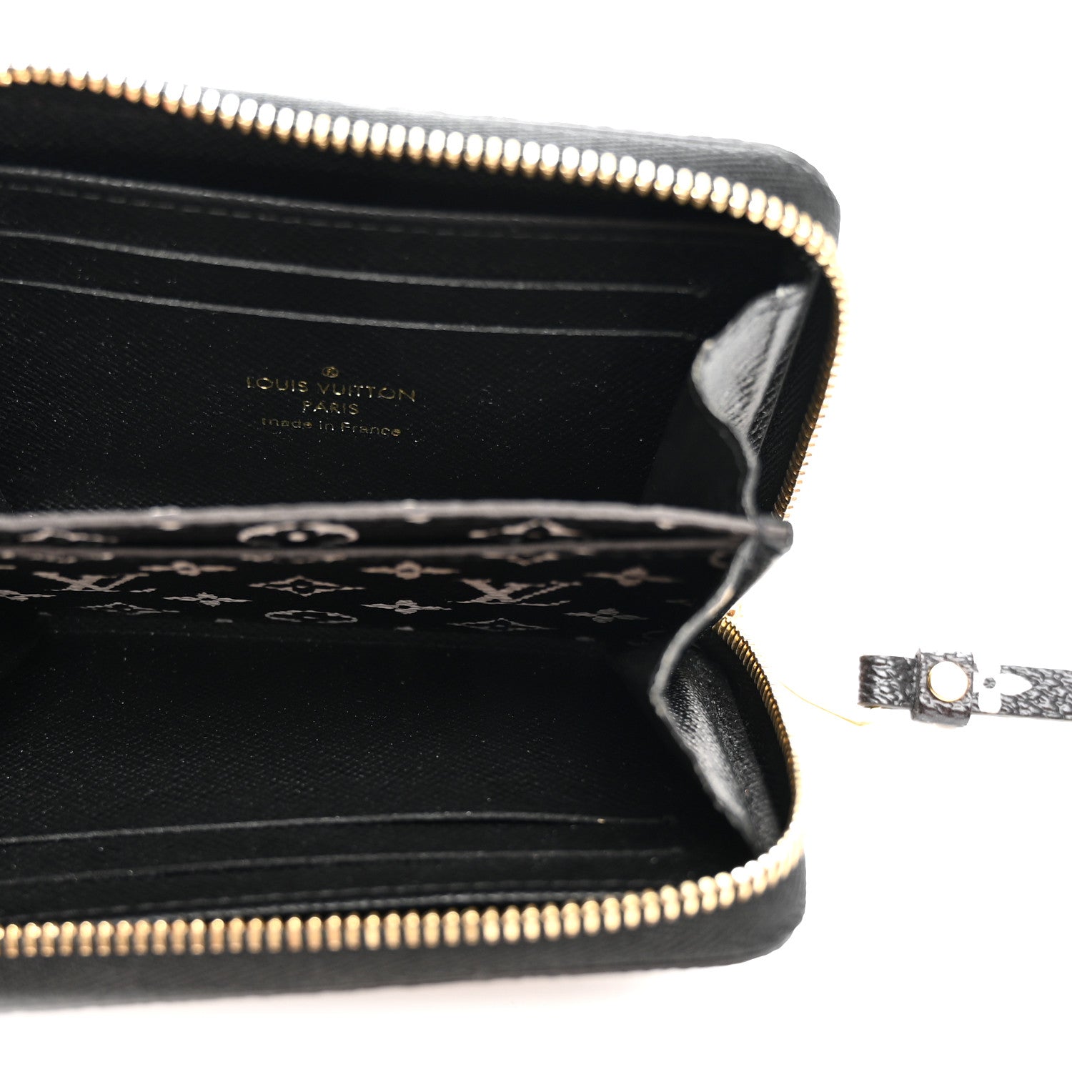 Louis Vuitton Monogram Giant Jungle Zippy Coin Purse Black 5 of 9