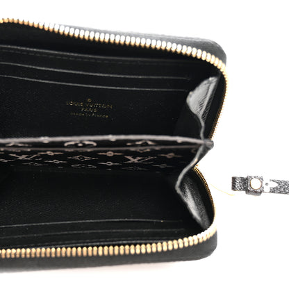 Louis Vuitton Monogram Giant Jungle Zippy Coin Purse Black 5 of 9