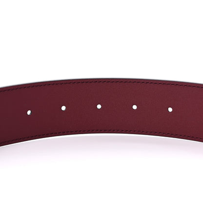 Gucci Ciny Lux Calfskin Patterned Double G 40mm Belt 85 34 Rubicund 4 of 7