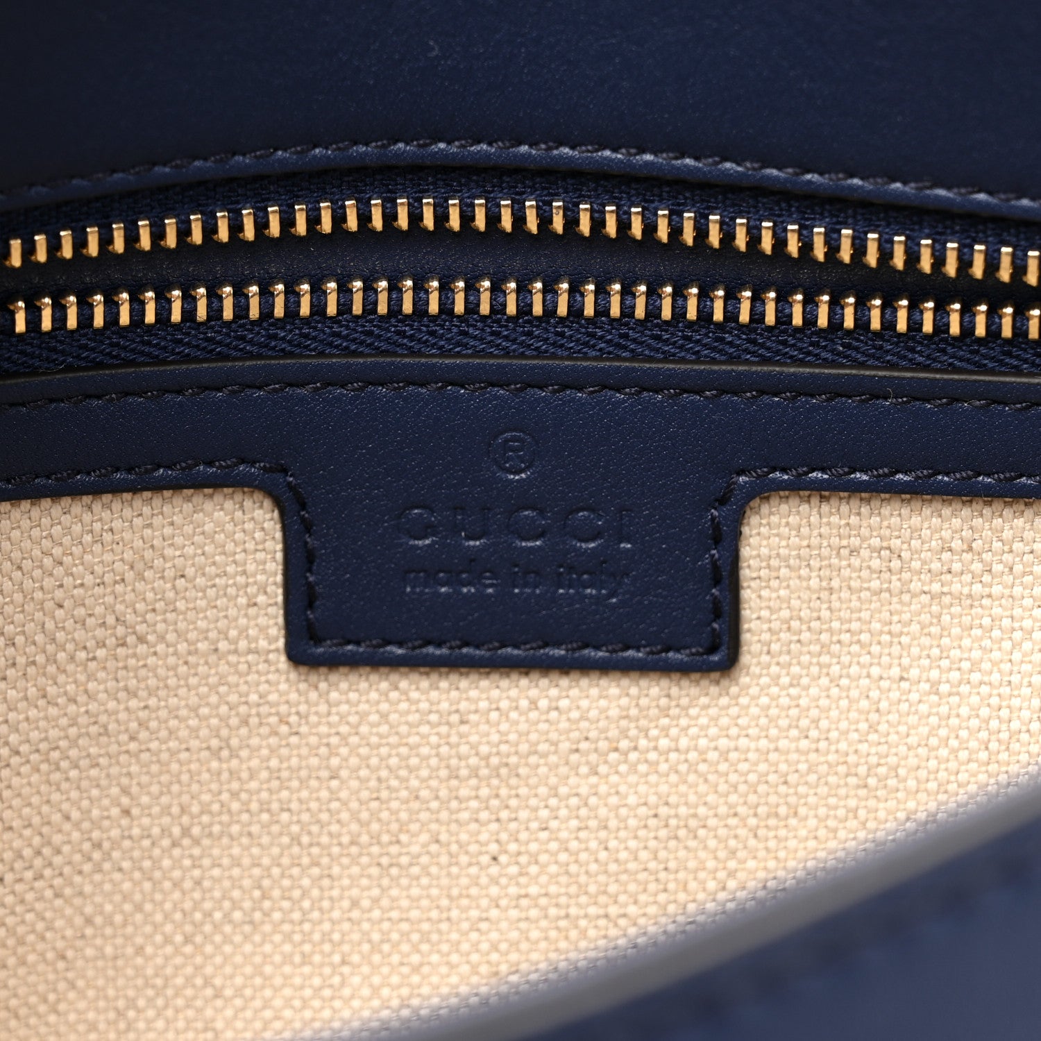 Gucci Roxy Calfskin Medium Blondie Top Handle Bag Blue Agata 6 of 10