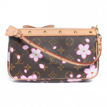Louis Vuitton Monogram Cherry Blossom Pochette Accessories Brown 3 of 7