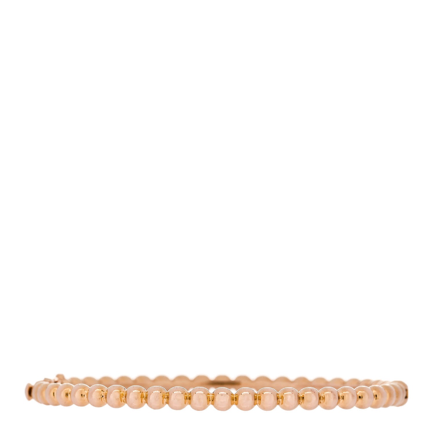 Van Cleef & Arpels 18K Rose Gold Perlee Pearls of Gold Bracelet S 3 of 4