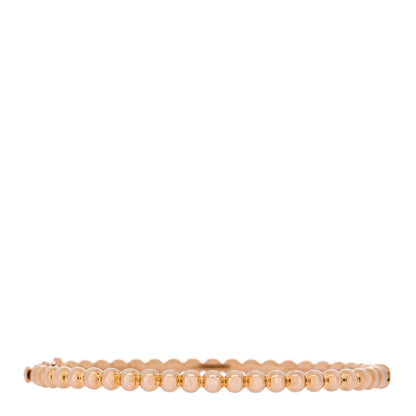 Van Cleef & Arpels 18K Rose Gold Perlee Pearls of Gold Bracelet S 3 of 4