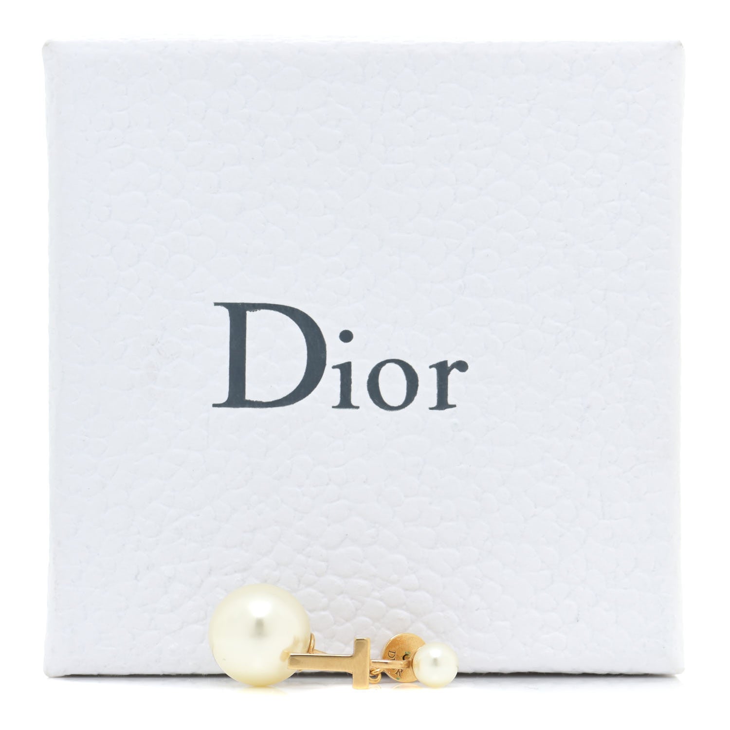 Christian Dior Pearl My ABCDior T Tribale Earring Gold 7 of 7