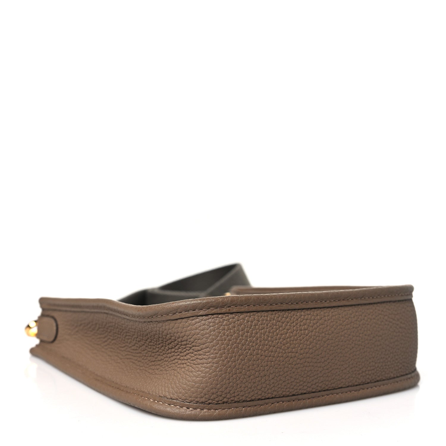 Hermes Taurillon Clemence Amazone Evelyne TPM Beige De Weimar Gris Etain 4 of 11