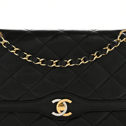 Chanel Lambskin Medium Double Flap Black 9 of 17