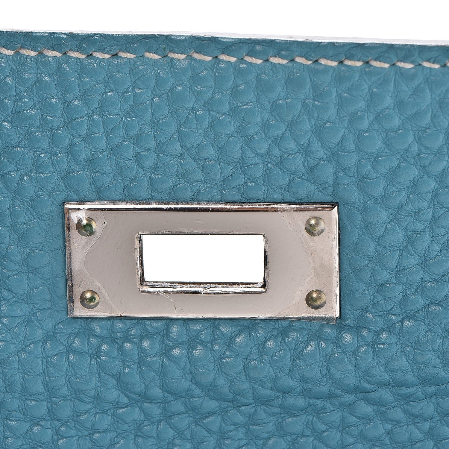 Hermes Togo Sellier Kelly 28 Blue Jean 23 of 37