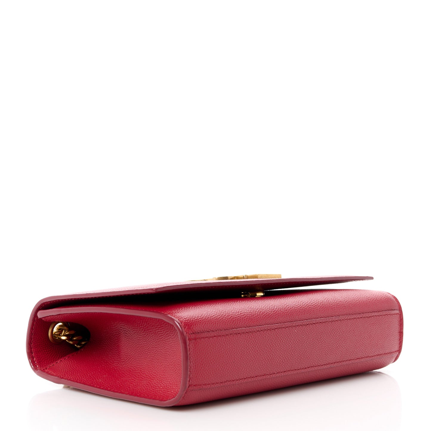 Grain De Poudre Small Deconstructed Monogram Kate Satchel Red