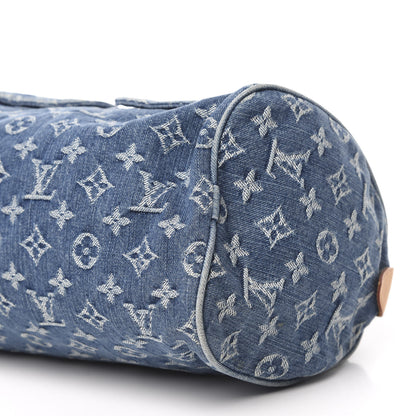 Louis Vuitton Monogram Denim Neo Speedy Blue 9 of 13