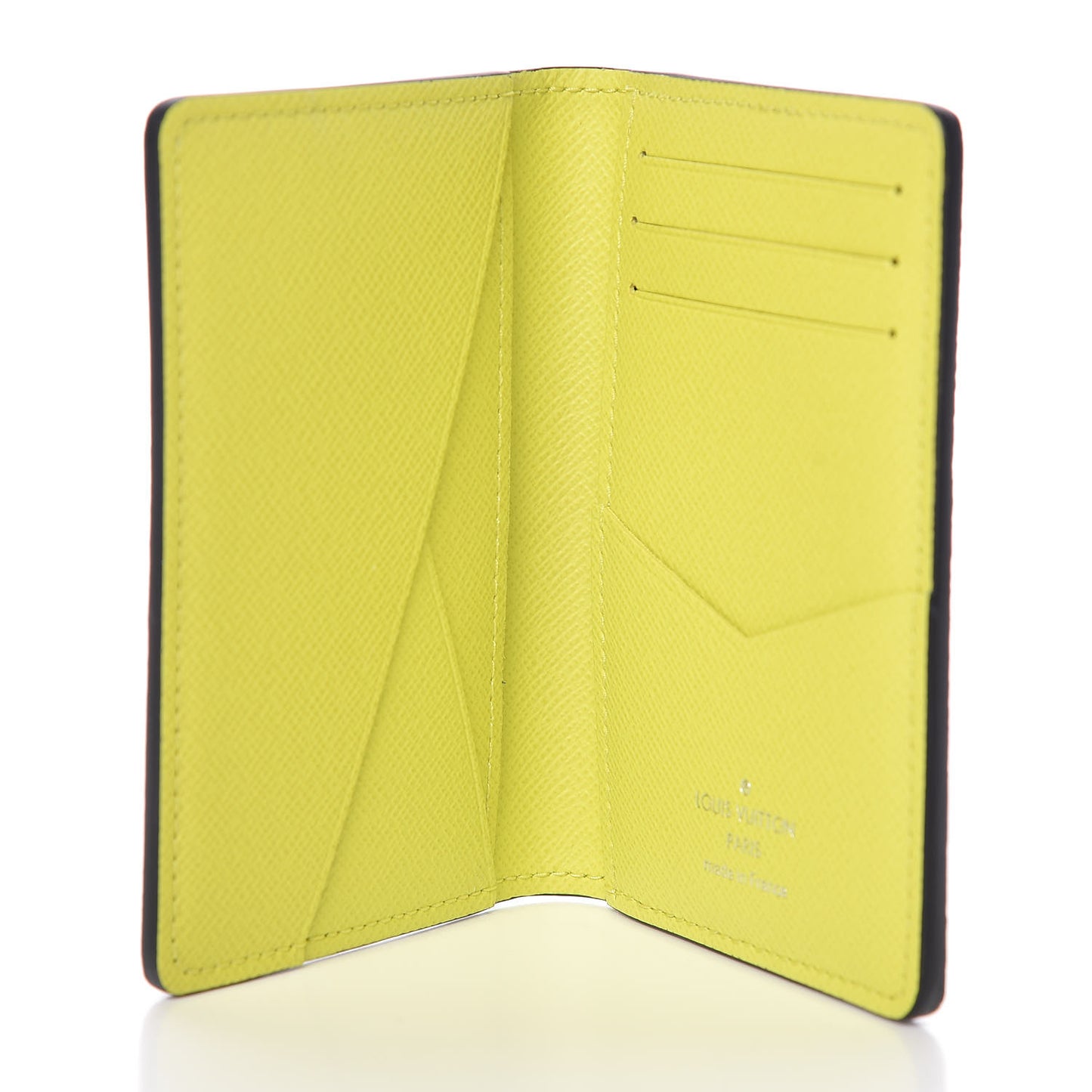 Monogram Taiga Pocket Organizer Yellow