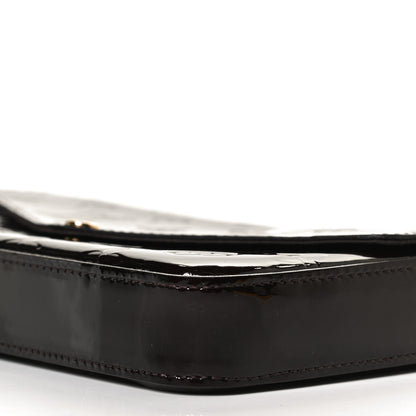 Louis Vuitton Vernis Pochette Felicie Chain Wallet Amarante 9 of 12