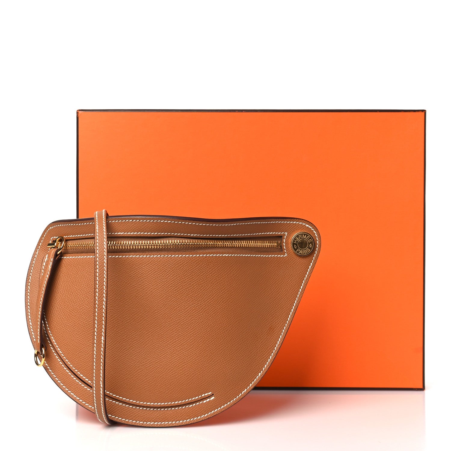 Hermes Epsom Petite Course Bag Gold 11 of 11