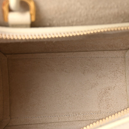 Celine Grained Calfskin Nano Belt Bag Chalk 8 of 19
